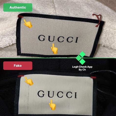 gucci fake jacket|gucci neck tag.